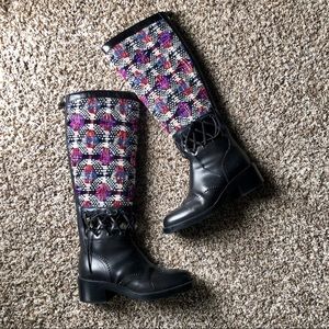 Chanel tall boots